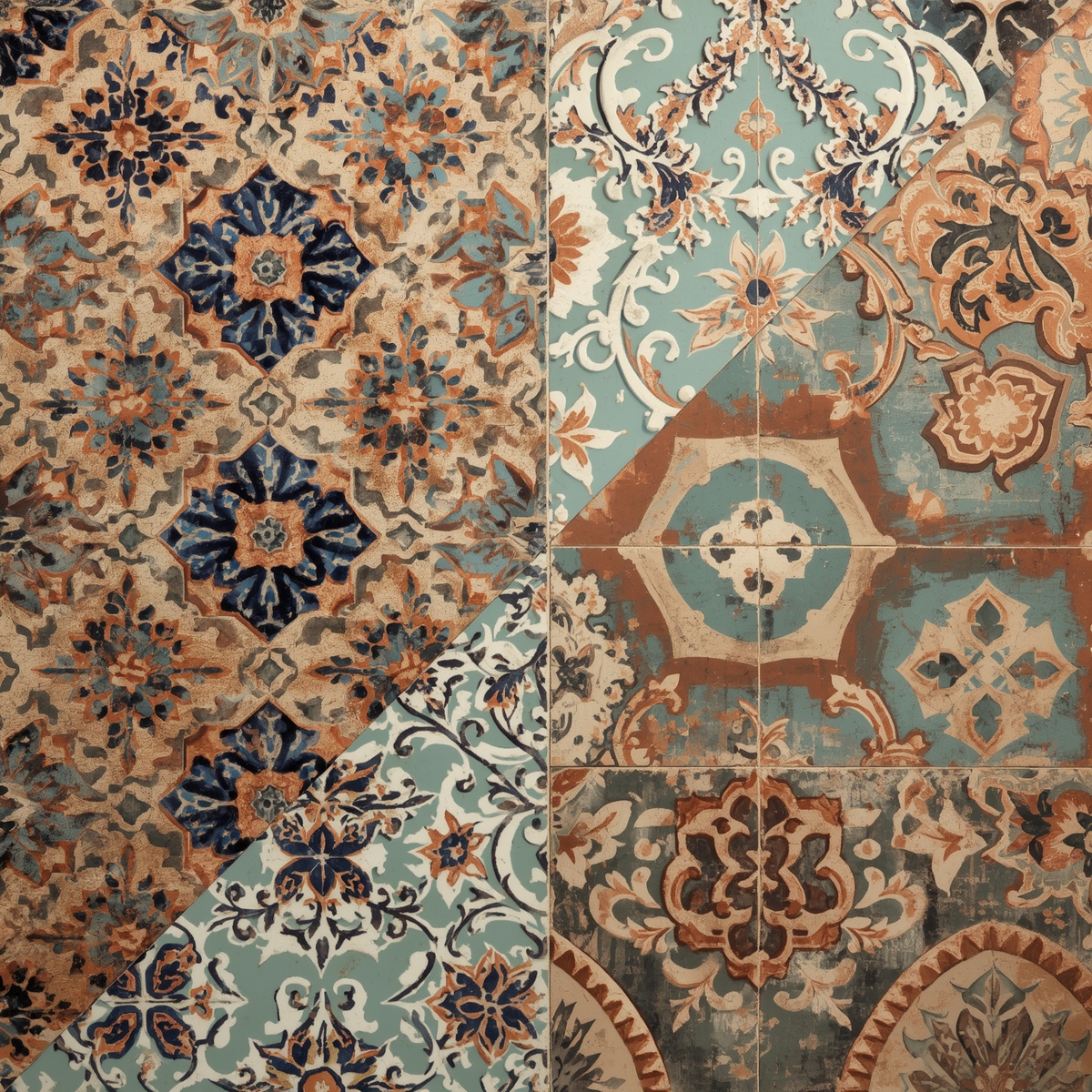 کاشی و سرامیک متنوع