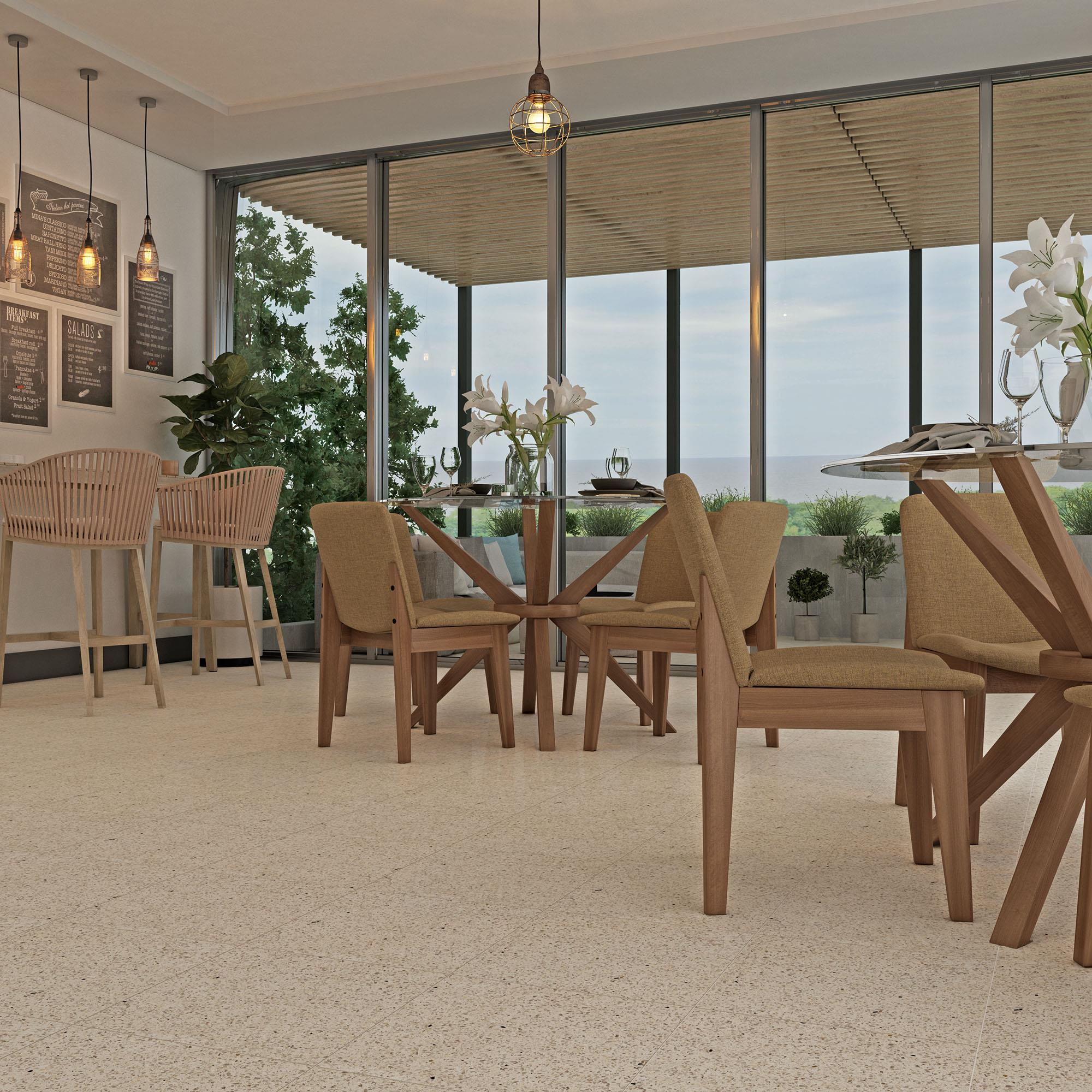 انتخاب سرامیک کف رستوران سنتی